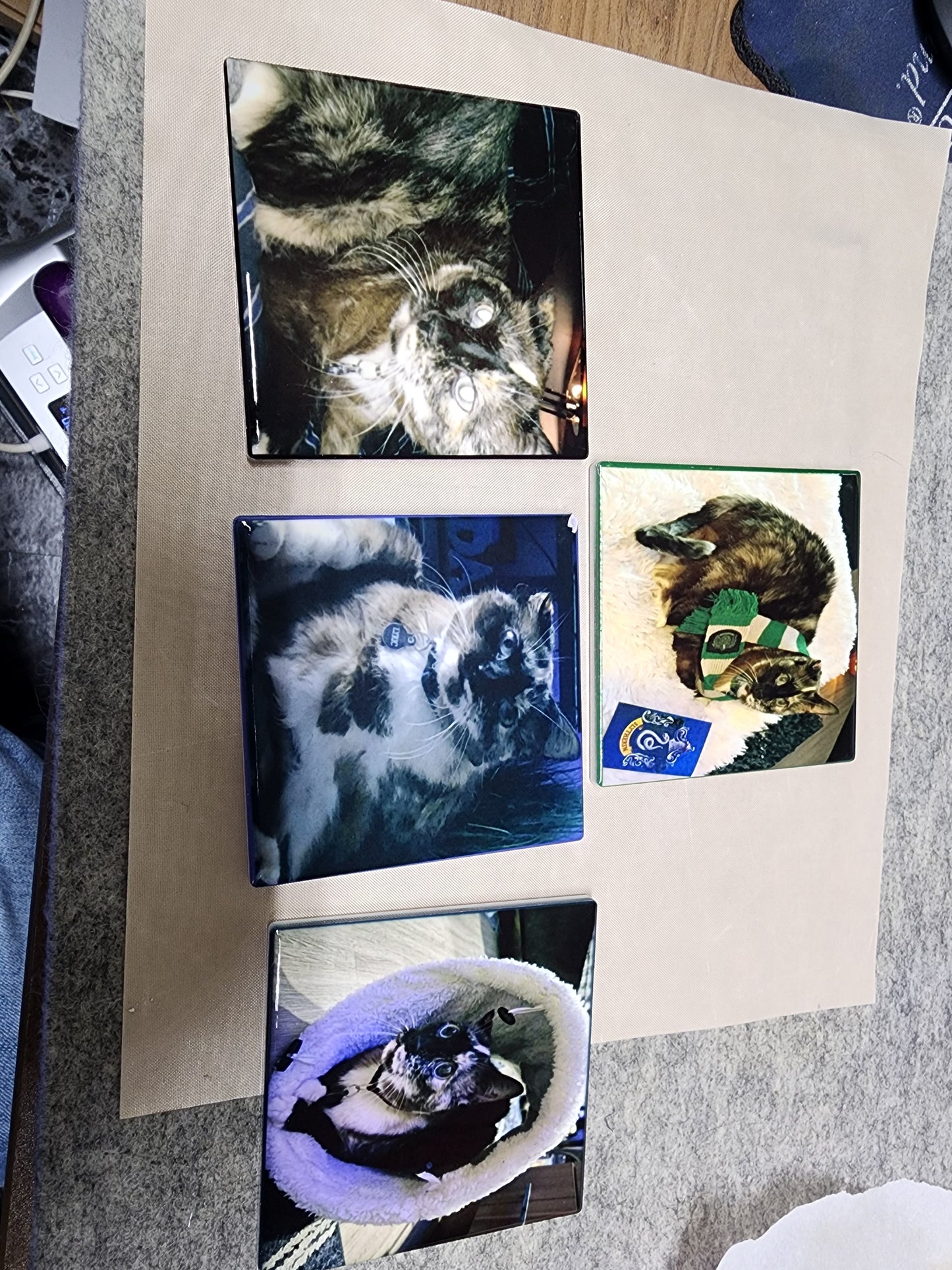 Ceramic Coasters set of 4